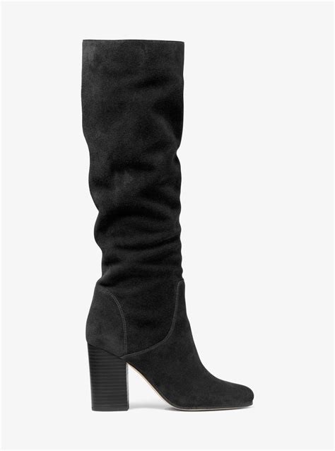 michael kors leigh suede boot review|Michael Kors isabella ankle boot.